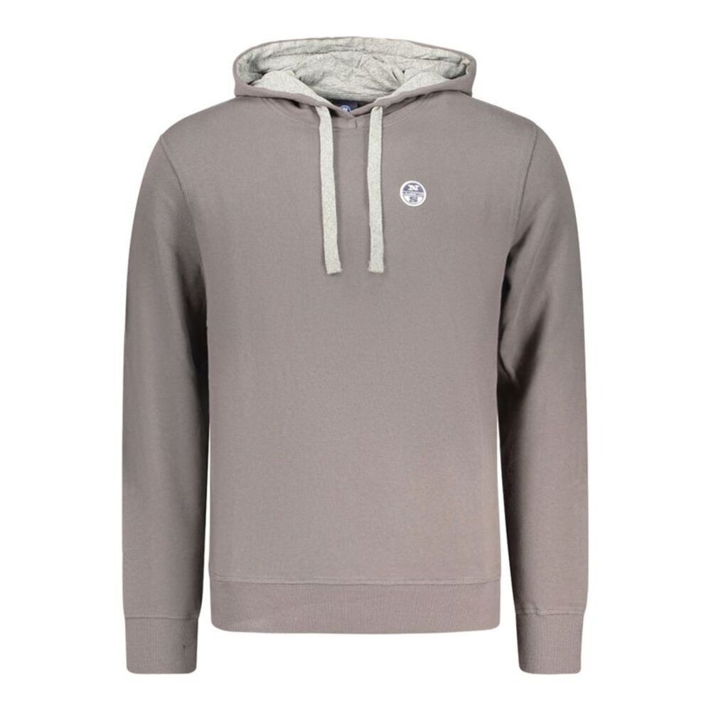 North Sails Gray Cotton Men's Men's Hoodie